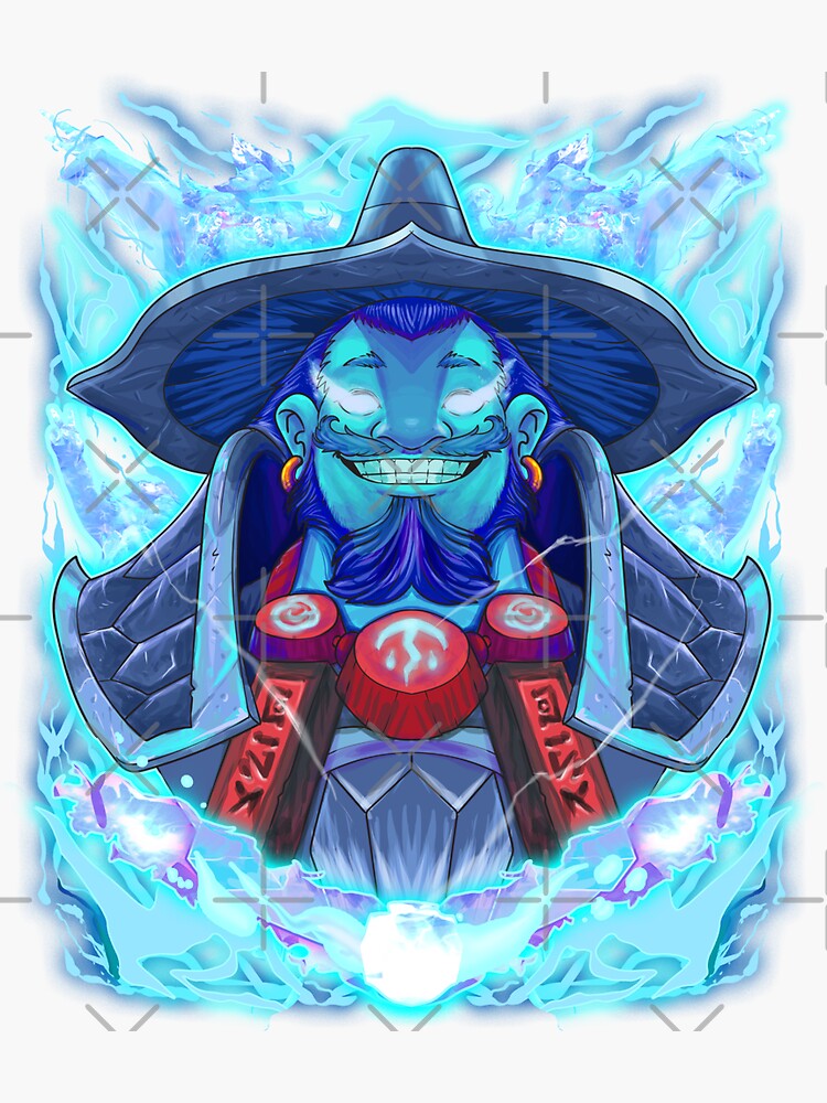 Thumbnail 3 of 3, Sticker, Storm Spirit designed and sold by chanong.