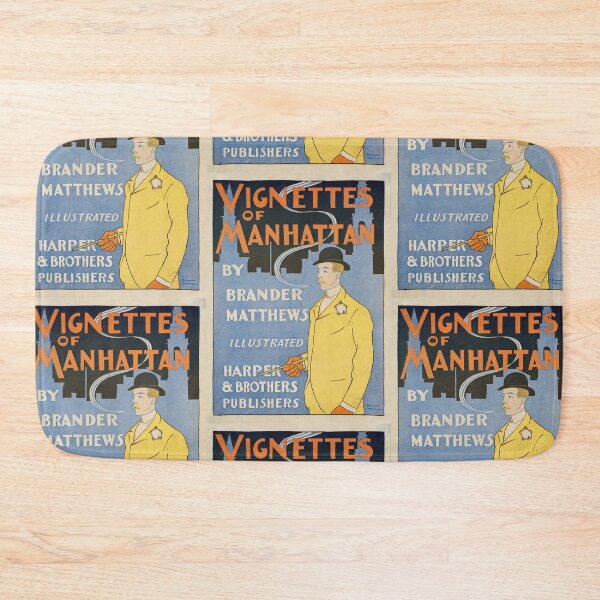 Item preview, Vignettes Of Manhattan | American vintage posters designed and sold by POSTERAMALA.