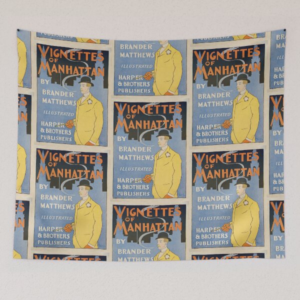 Item preview, Vignettes Of Manhattan | American vintage posters designed and sold by POSTERAMALA.