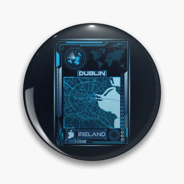 Item preview, DUBLIN MAP IRELAND designed and sold by hatimelhag.
