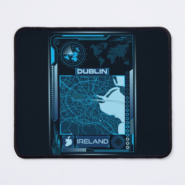 Item preview, DUBLIN MAP IRELAND designed and sold by hatimelhag.