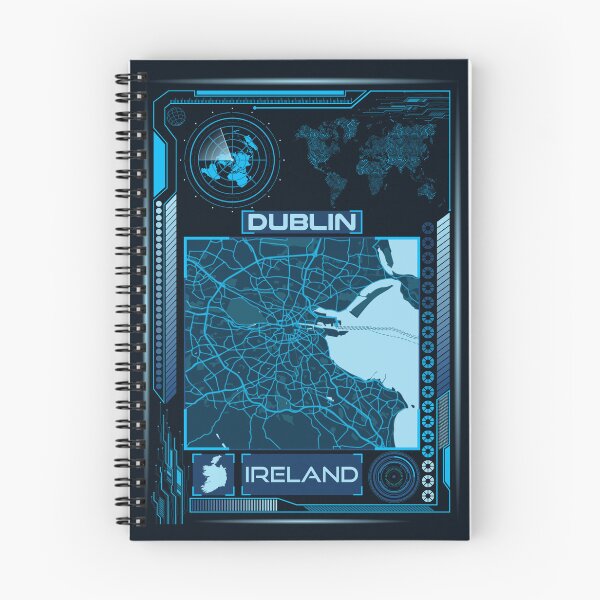 Item preview, DUBLIN MAP IRELAND designed and sold by hatimelhag.