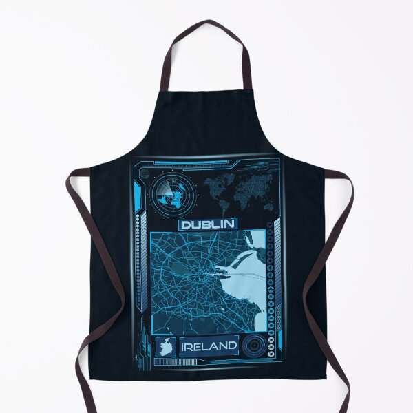 Item preview, DUBLIN MAP IRELAND designed and sold by hatimelhag.