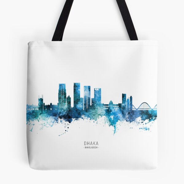 Item preview, Dhaka Bangladesh Skyline designed and sold by ArtPrints.