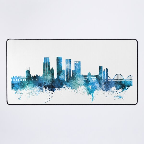 Item preview, Dhaka Bangladesh Skyline designed and sold by ArtPrints.