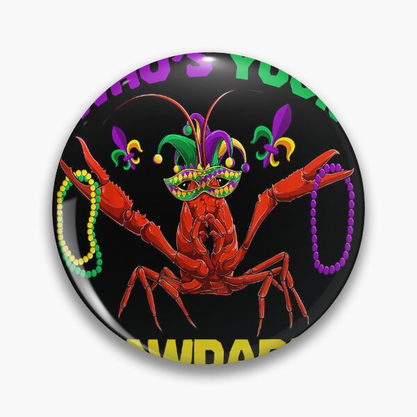Item preview, Whos Your Crawdaddy Crawfish Mardi Gras Outfit, Men Women designed and sold by Amanda  Griffith.