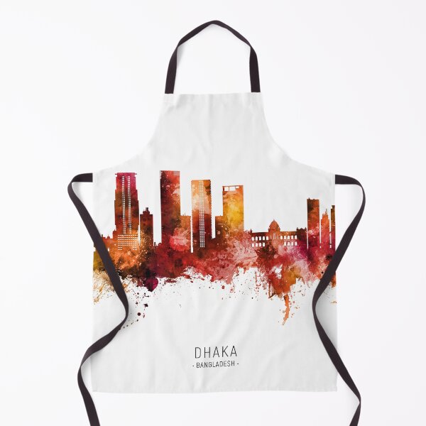Item preview, Dhaka Bangladesh Skyline designed and sold by ArtPrints.
