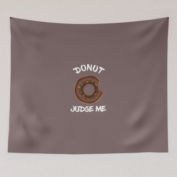 Item preview, Donut Judge Me - Chocolate Doughnut - Donut Shirt designed and sold by FredbowMerch.