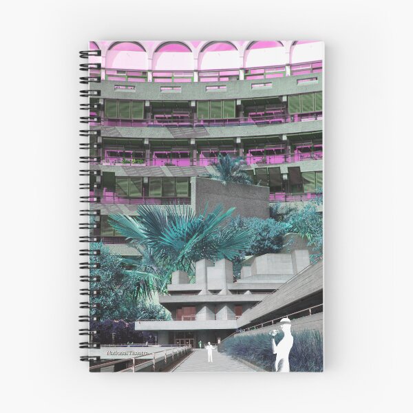 Item preview, Brutalism Collage of The Barbican and National Theatre designed and sold by MancBusyBee.