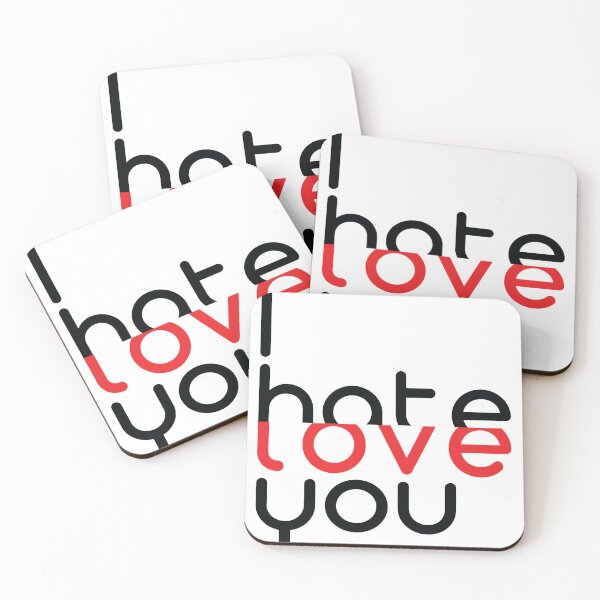 Item preview, FUNNY GIFT I HATE LOVE YOU  designed and sold by arthemdesign.
