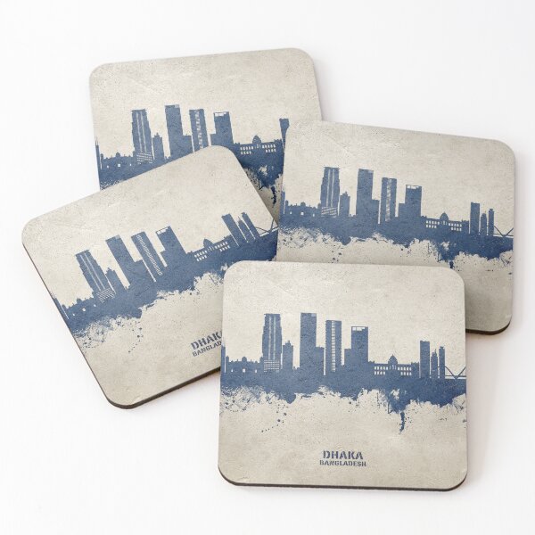 Item preview, Dhaka Bangladesh Skyline designed and sold by ArtPrints.