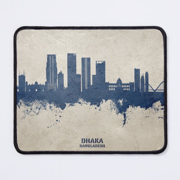 Item preview, Dhaka Bangladesh Skyline designed and sold by ArtPrints.