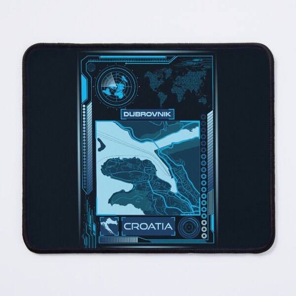 Item preview, DUBROVNIK MAP CROATIA designed and sold by hatimelhag.