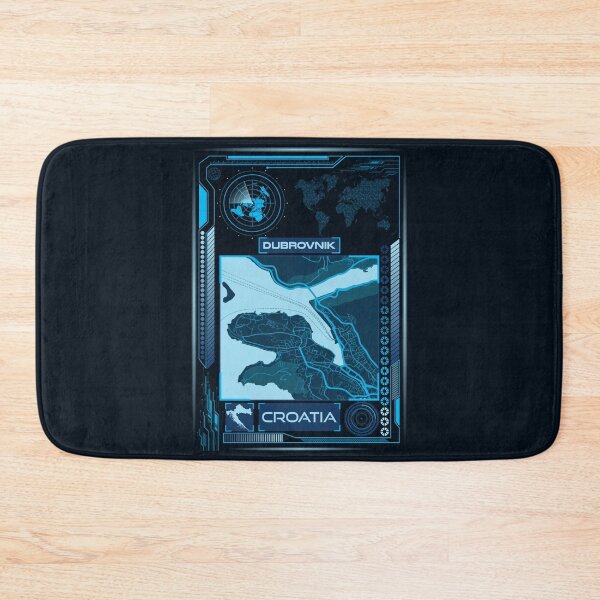 Item preview, DUBROVNIK MAP CROATIA designed and sold by hatimelhag.