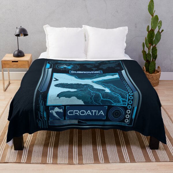 Item preview, DUBROVNIK MAP CROATIA designed and sold by hatimelhag.