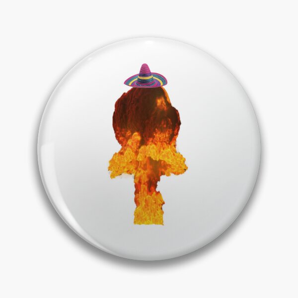Item preview, Nuclear Explosion with Sombrero designed and sold by dino8.