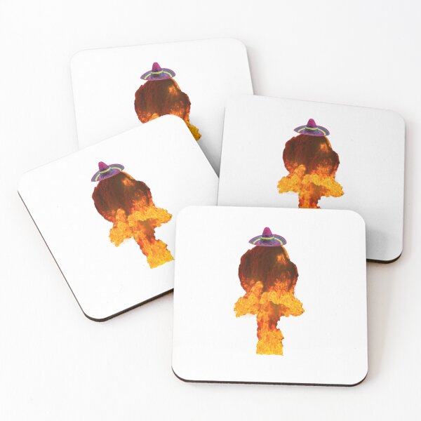 Item preview, Nuclear Explosion with Sombrero designed and sold by dino8.
