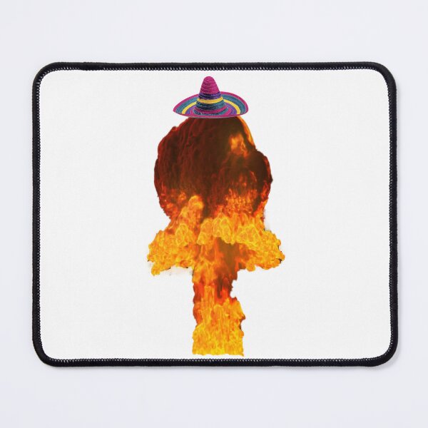 Item preview, Nuclear Explosion with Sombrero designed and sold by dino8.