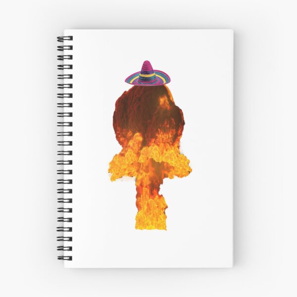 Item preview, Nuclear Explosion with Sombrero designed and sold by dino8.