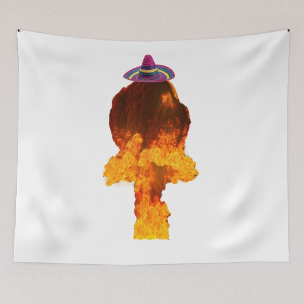 Item preview, Nuclear Explosion with Sombrero designed and sold by dino8.