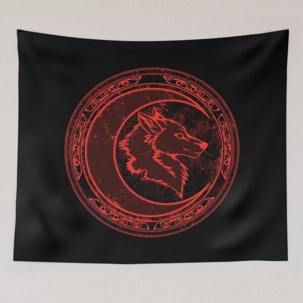 Item preview, wolf moon designed and sold by NicGrayGraphic.
