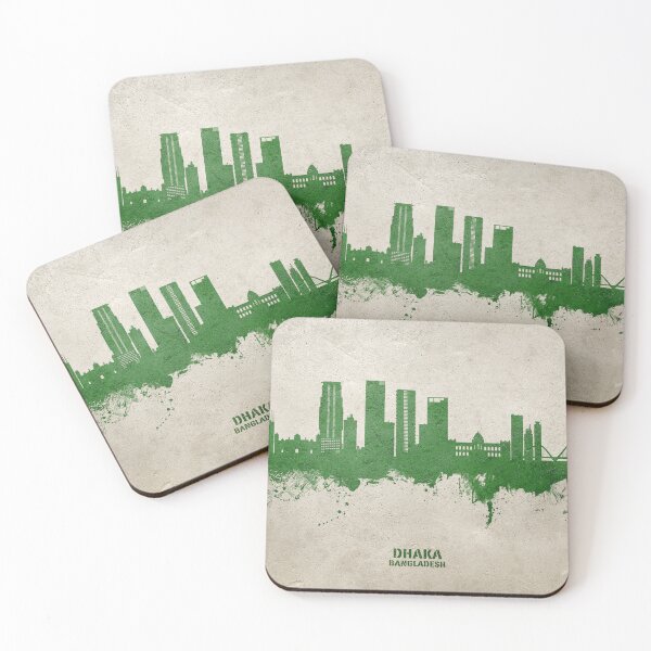 Item preview, Dhaka Bangladesh Skyline designed and sold by ArtPrints.