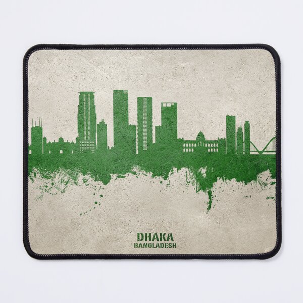 Item preview, Dhaka Bangladesh Skyline designed and sold by ArtPrints.
