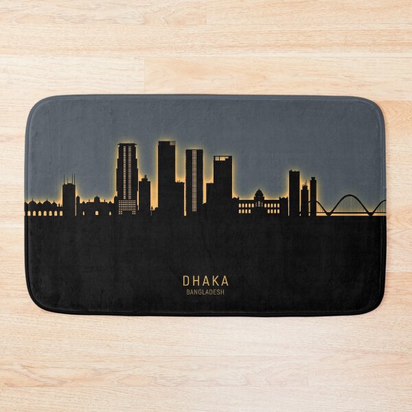 Item preview, Dhaka Bangladesh Skyline designed and sold by ArtPrints.