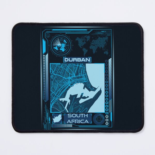 Item preview, DURBAN MAP SOUTH AFRICA designed and sold by hatimelhag.