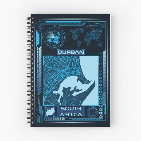 Item preview, DURBAN MAP SOUTH AFRICA designed and sold by hatimelhag.