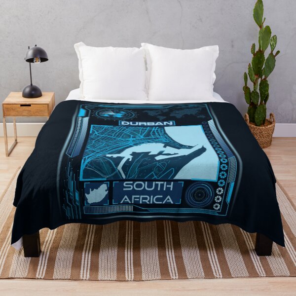 Item preview, DURBAN MAP SOUTH AFRICA designed and sold by hatimelhag.