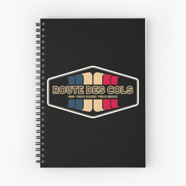Item preview, Route des Cols Pyrénées France Retro Sticker Design 2022 designed and sold by ROADTROOPER.