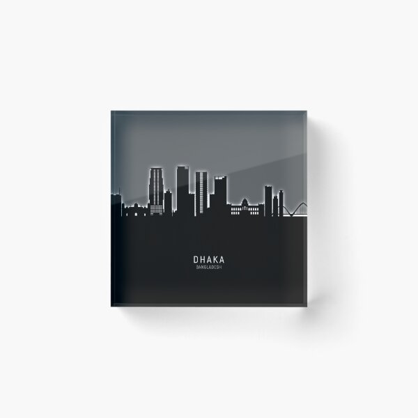 Item preview, Dhaka Bangladesh Skyline designed and sold by ArtPrints.