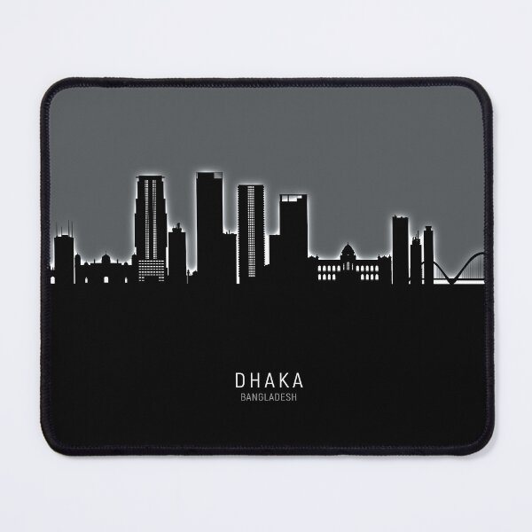 Item preview, Dhaka Bangladesh Skyline designed and sold by ArtPrints.