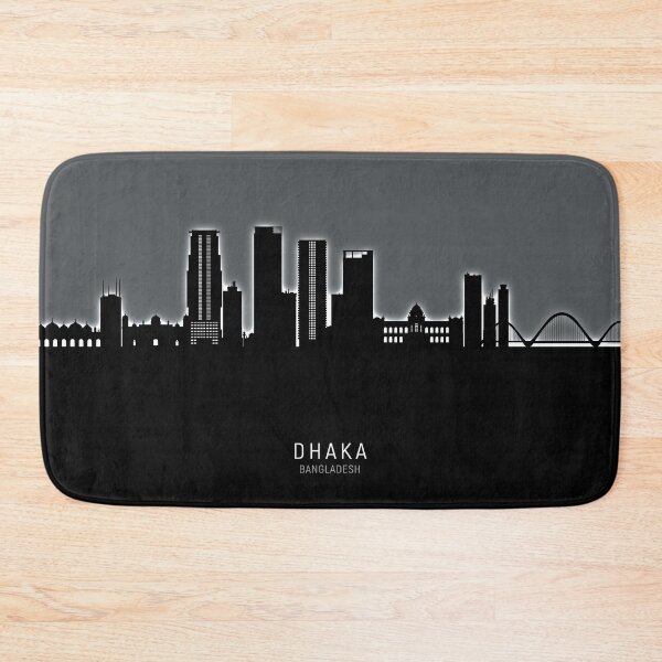 Item preview, Dhaka Bangladesh Skyline designed and sold by ArtPrints.