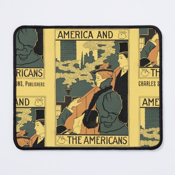 Item preview, America and the Americans | American vintage posters designed and sold by POSTERAMALA.