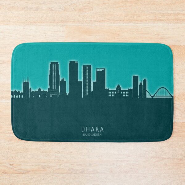 Item preview, Dhaka Bangladesh Skyline designed and sold by ArtPrints.