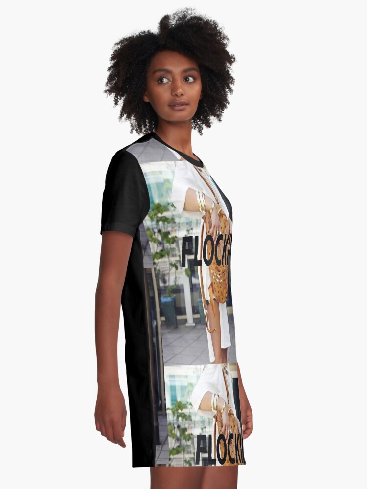 Kodak Black Baby Girl Your MCM Be Flockin | Graphic T-Shirt Dress