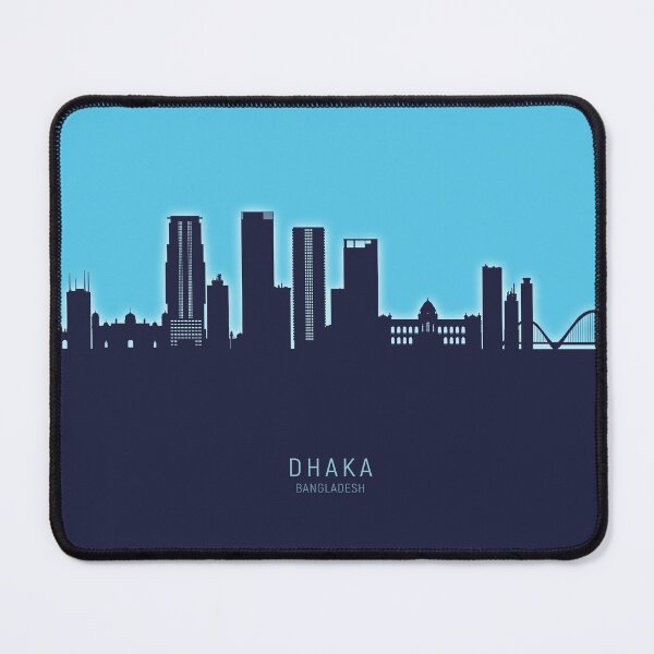 Item preview, Dhaka Bangladesh Skyline designed and sold by ArtPrints.