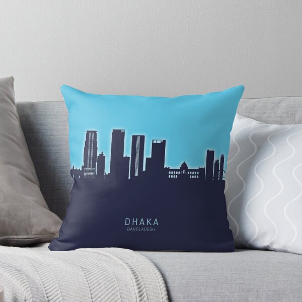 Item preview, Dhaka Bangladesh Skyline designed and sold by ArtPrints.