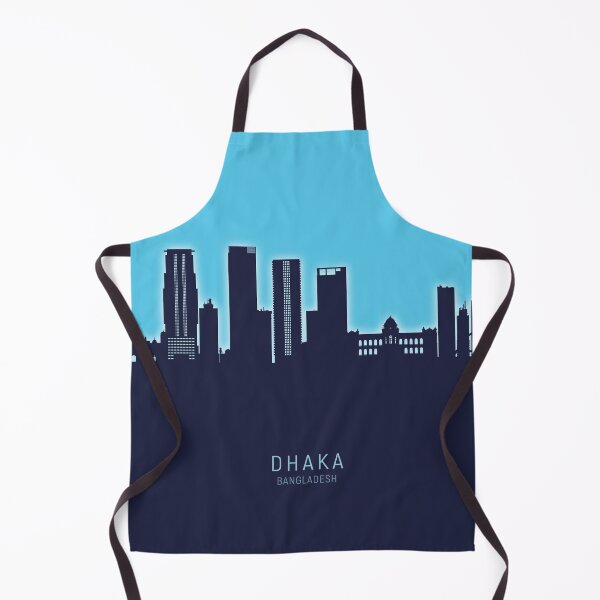 Item preview, Dhaka Bangladesh Skyline designed and sold by ArtPrints.