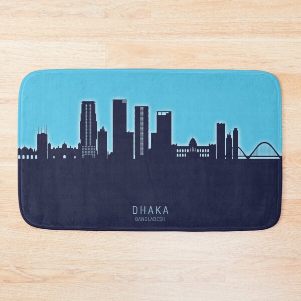 Item preview, Dhaka Bangladesh Skyline designed and sold by ArtPrints.