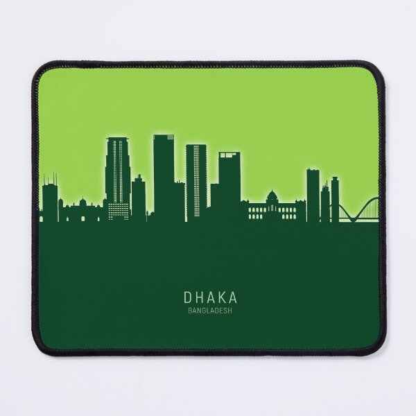 Item preview, Dhaka Bangladesh Skyline designed and sold by ArtPrints.