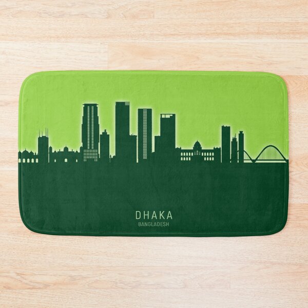 Item preview, Dhaka Bangladesh Skyline designed and sold by ArtPrints.