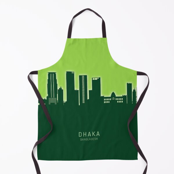 Item preview, Dhaka Bangladesh Skyline designed and sold by ArtPrints.
