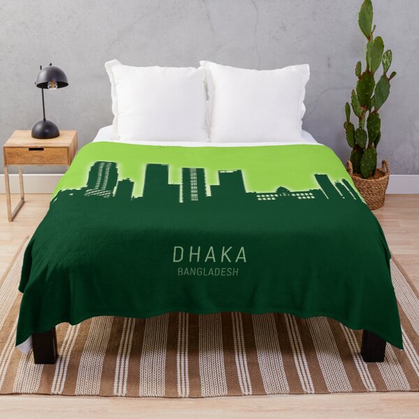 Item preview, Dhaka Bangladesh Skyline designed and sold by ArtPrints.