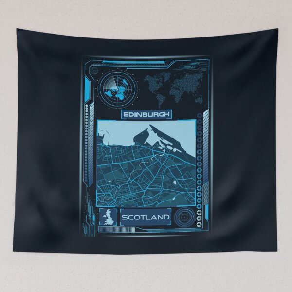 Item preview, EDINBURGH MAP UNITED KINGDOM designed and sold by hatimelhag.