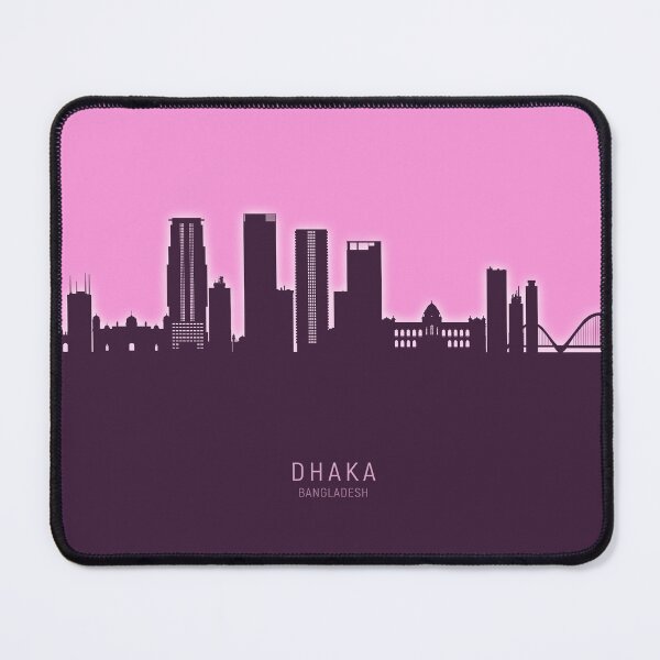 Item preview, Dhaka Bangladesh Skyline designed and sold by ArtPrints.