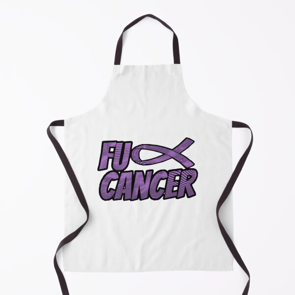Item preview, Violet F U Cancer Ribbon designed and sold by Tunnelsnakefool.