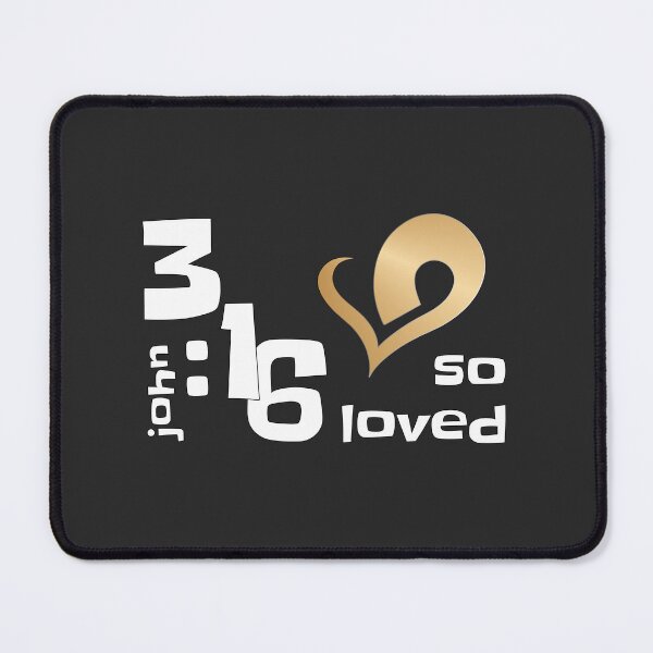 Item preview, Christian Design - John 3 verse 16 - So Loved designed and sold by simplydesignart.
